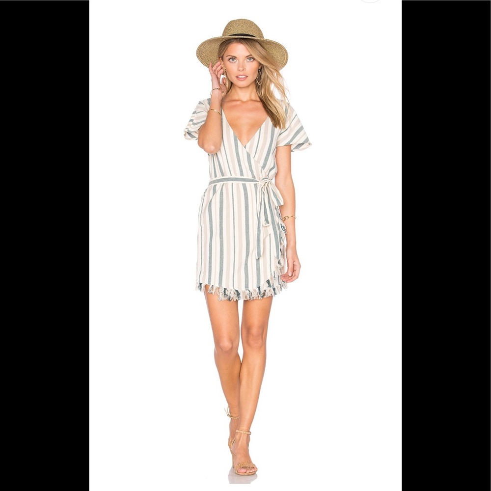 Tularosa Didion Dress in La Rochelle Stripe